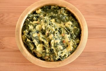 Drumstick Leaves Stir-fry / Murungai Keerai Kootu