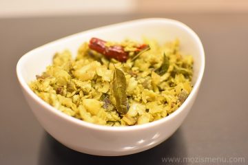 Cabbage Egg Poriyal