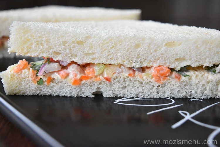 Veg Mayo Sandwich Mozis Menu