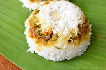 Kerala Mutta / Egg Puttu / Egg Steamed Rice Cake