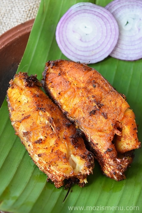 Kerala Fish Fry / Meen Varuthathu / Meen Porichathu