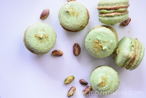 Lemon Pistachio Macarons