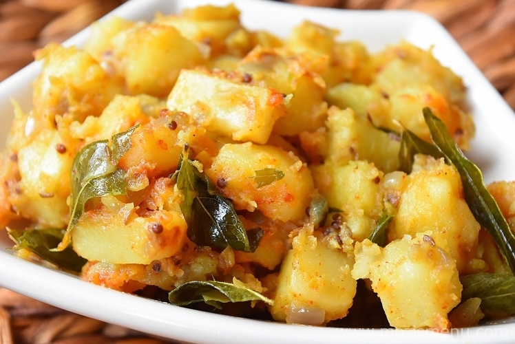 Potato Stir-fry / Potato Poriyal / Potato Vepudu / Aloo Sabzi