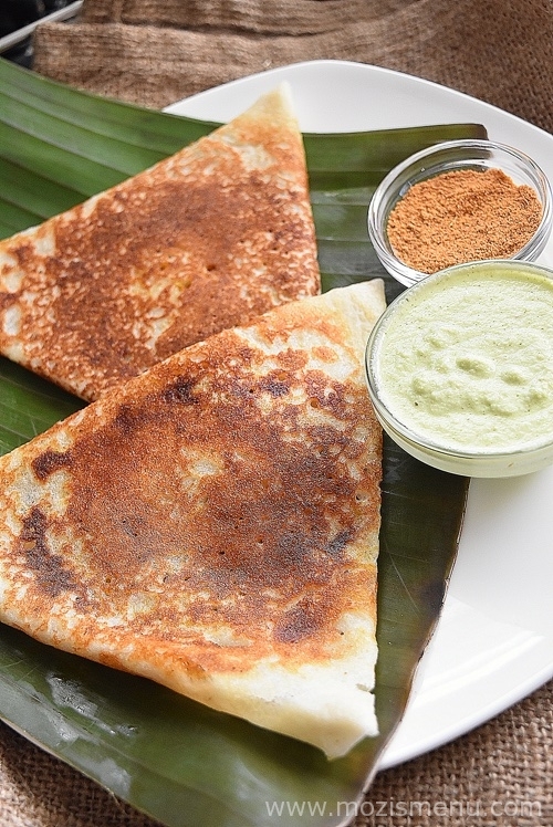 Chicken Masala Dosa / Pancake / Crepe