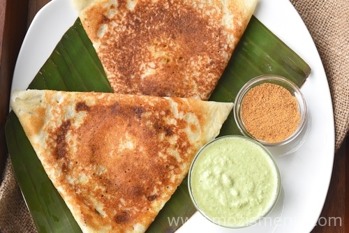 Chicken Masala Dosa / Pancake / Crepe