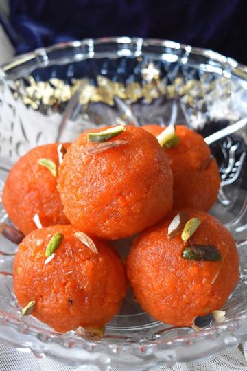  Motichoor Ladoo (Laddu) / Motichur Ladoo (Laddu)