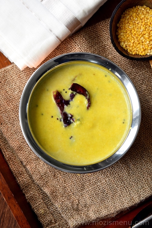 Nadan Parippu (Paruppu) Curry / Coconut Dal Gravy