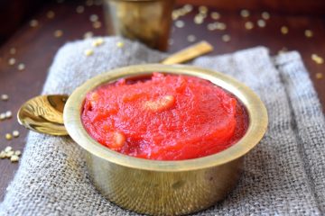 Ashoka Halwa / Thiruvaiyaru Style Asoka Halwa